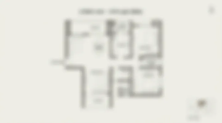 2 BHK floor plan at Vrindavan Greenlife, 1,475 sqft